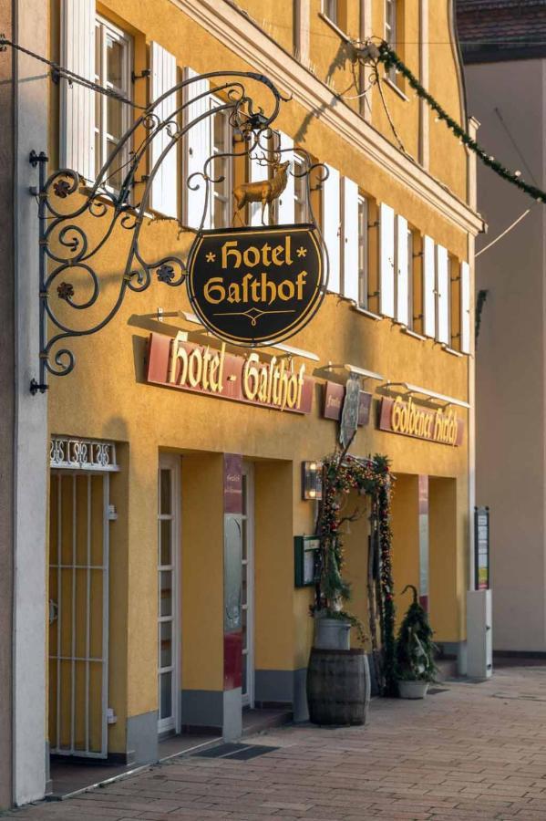 Hotel Restaurant Goldener Hirsch Donauwörth Extérieur photo